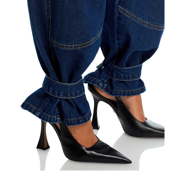 Steve Madden Dark Blue Flare Jeans - Picture 3 of 7